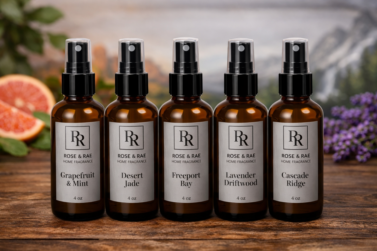 Rose & Rae Home Fragrance Room Sprays
