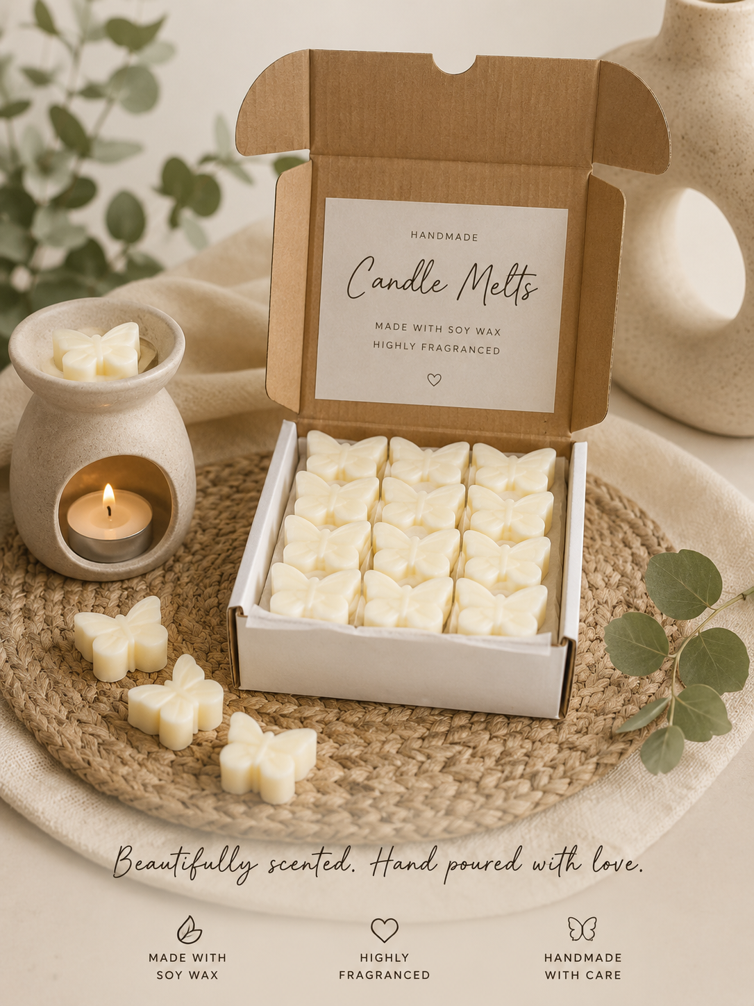 Rose & Rae Butterfly Wax Melts